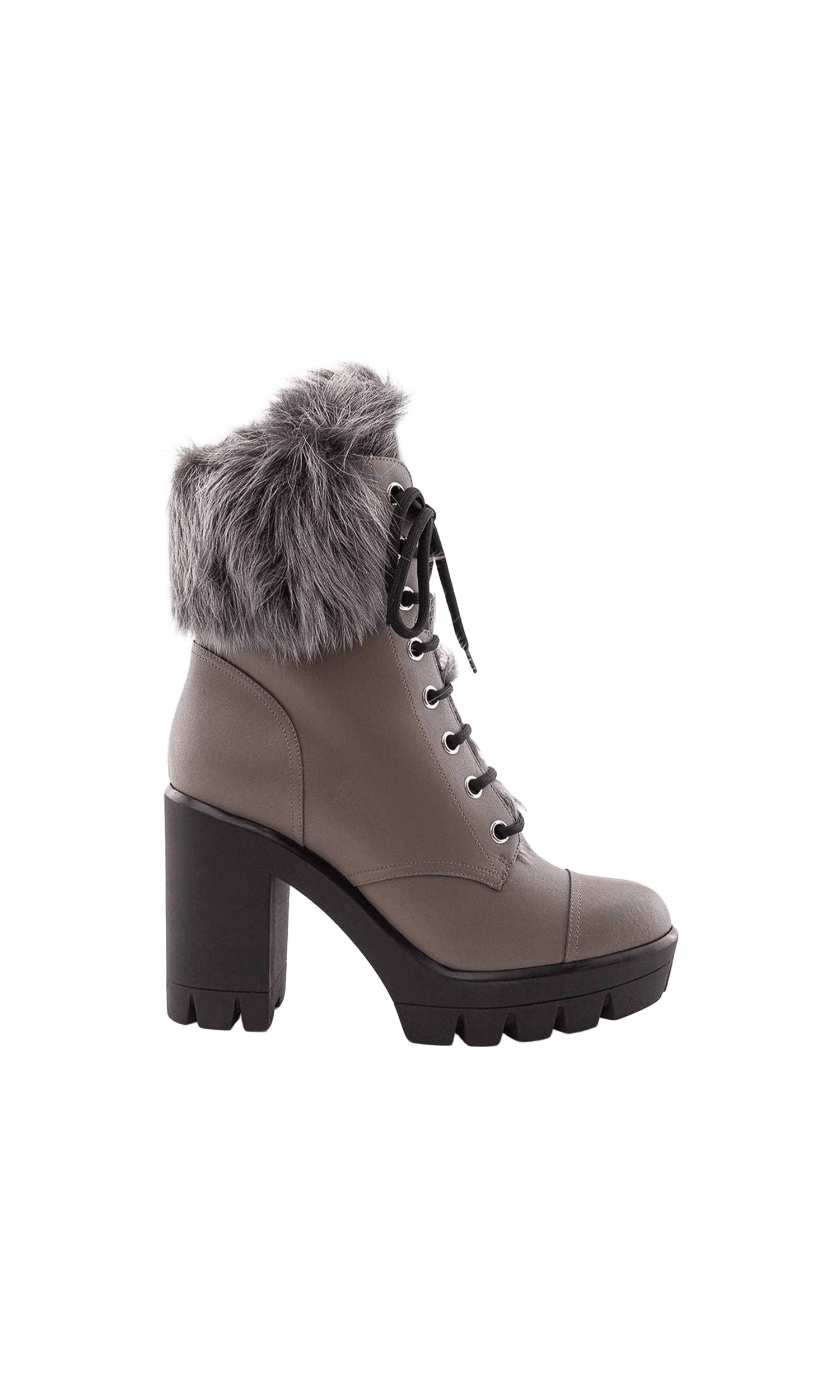 Giuseppe Zanotti Gray Leather Eco Boot Glam Steals