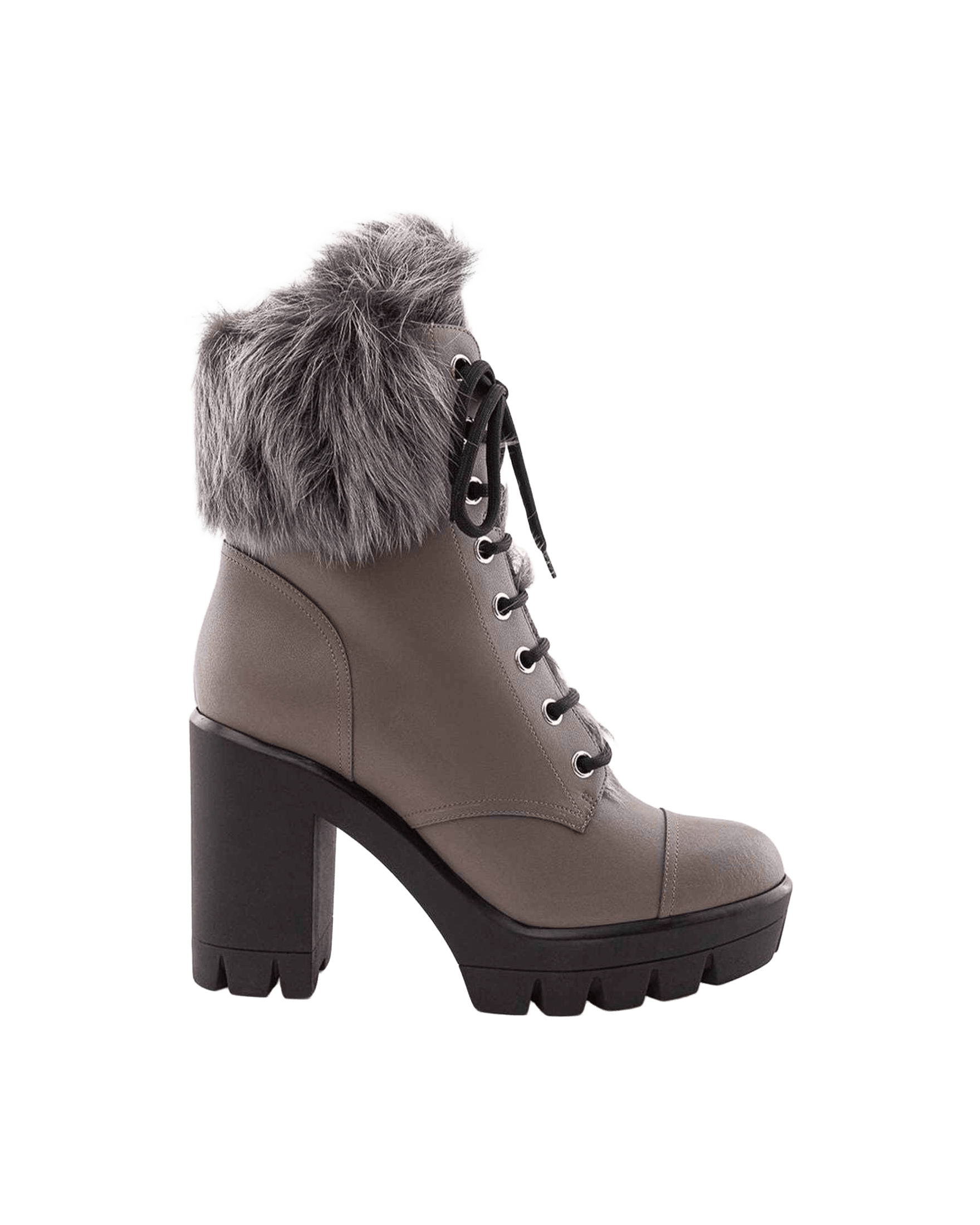 Giuseppe Zanotti Gray Leather Eco Boot Glam Steals
