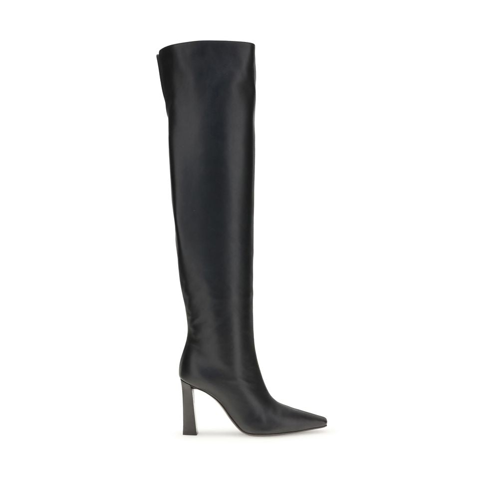 Giuseppe Zanotti Leather Extra High Boots Glam Steals