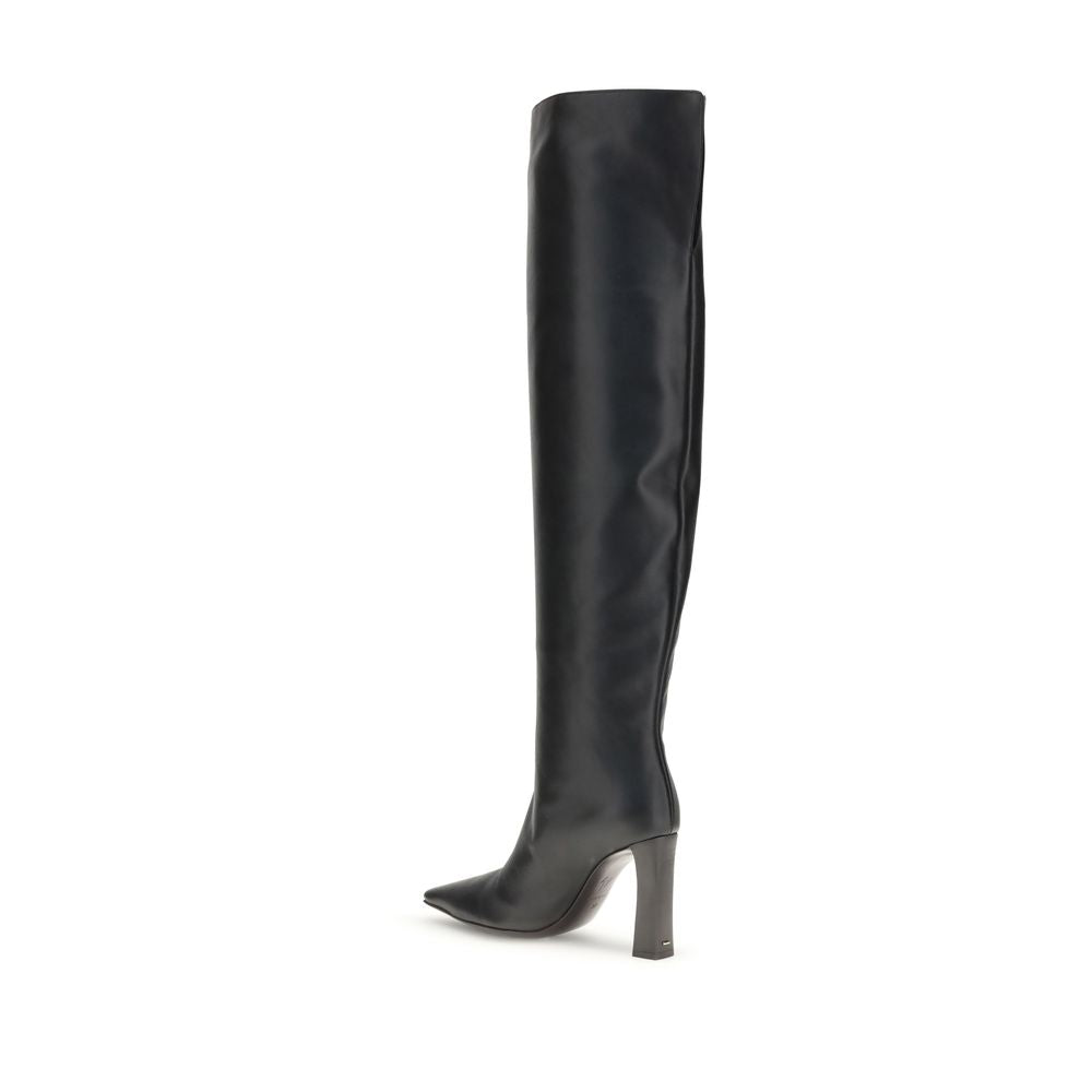 Giuseppe Zanotti Leather Extra High Boots Glam Steals