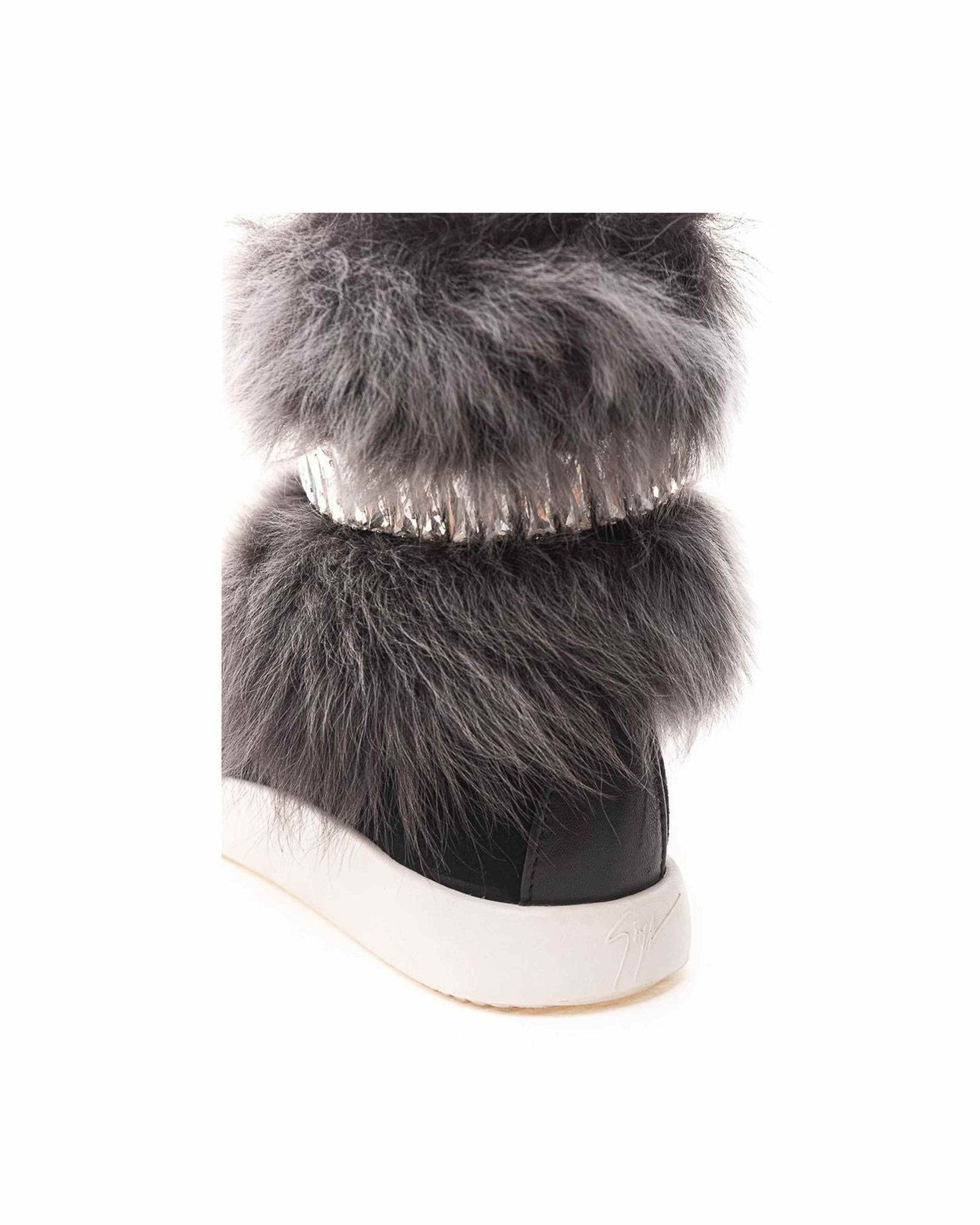 Giuseppe Zanotti Neoprene Black Sneaker Glam Steals