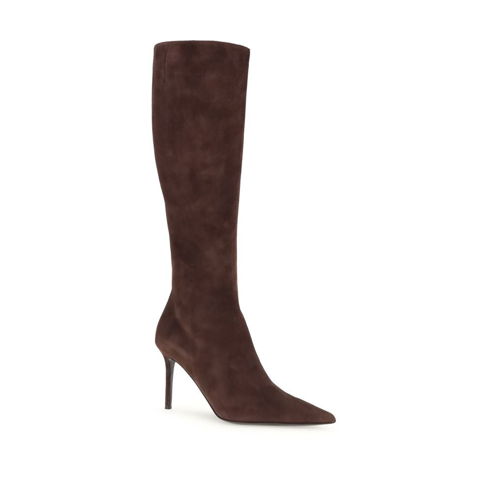 Giuseppe Zanotti Suede High Boots Glam Steals