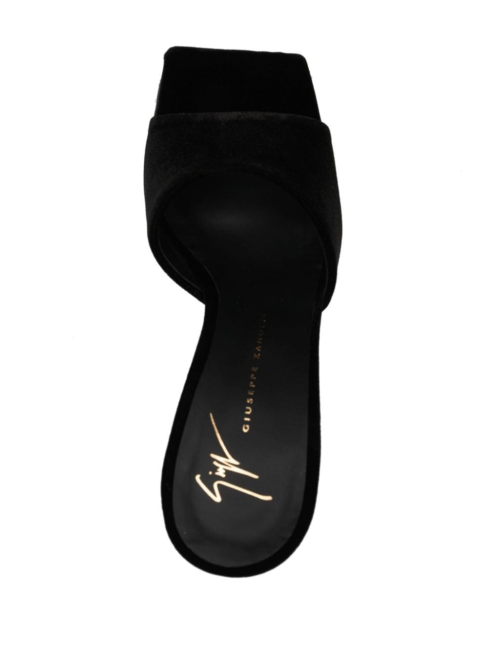 Giuseppe Zanotti Velvet Solhene 90mm Effect Sandals Glam Steals