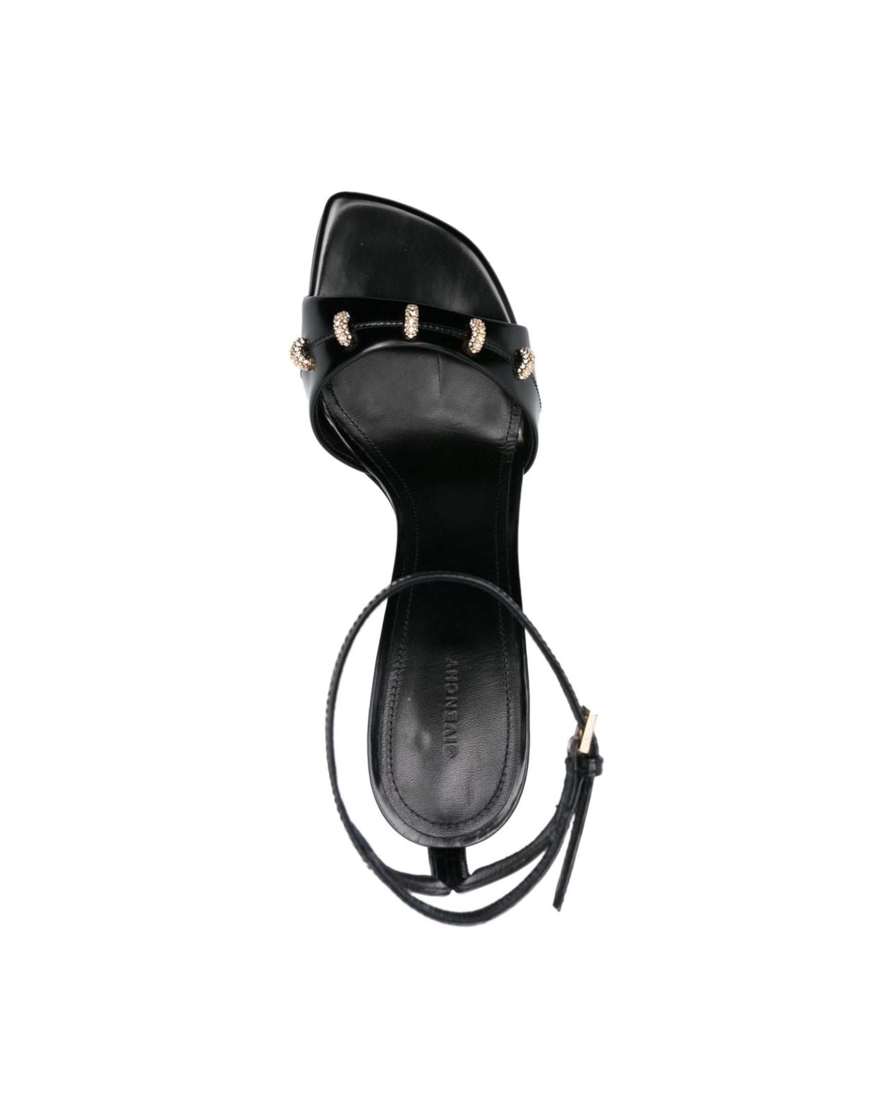 Givenchy 100mm Crystal Embellished Sandals Glam Steals
