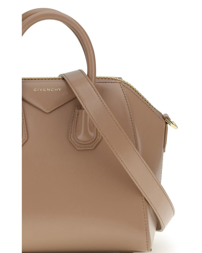 Givenchy Beige Calf Leather Bos Taurus Handbag 