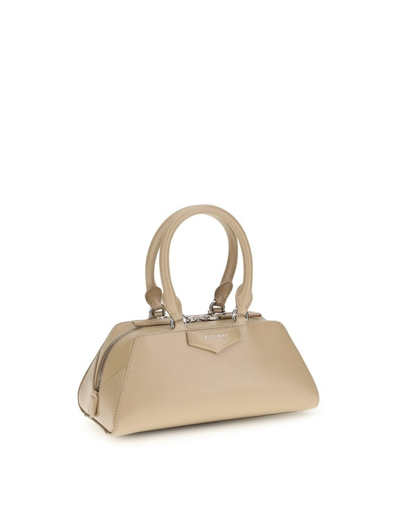 Givenchy Beige Calf Leather Bos Taurus Shoulder Bag Glam Steals