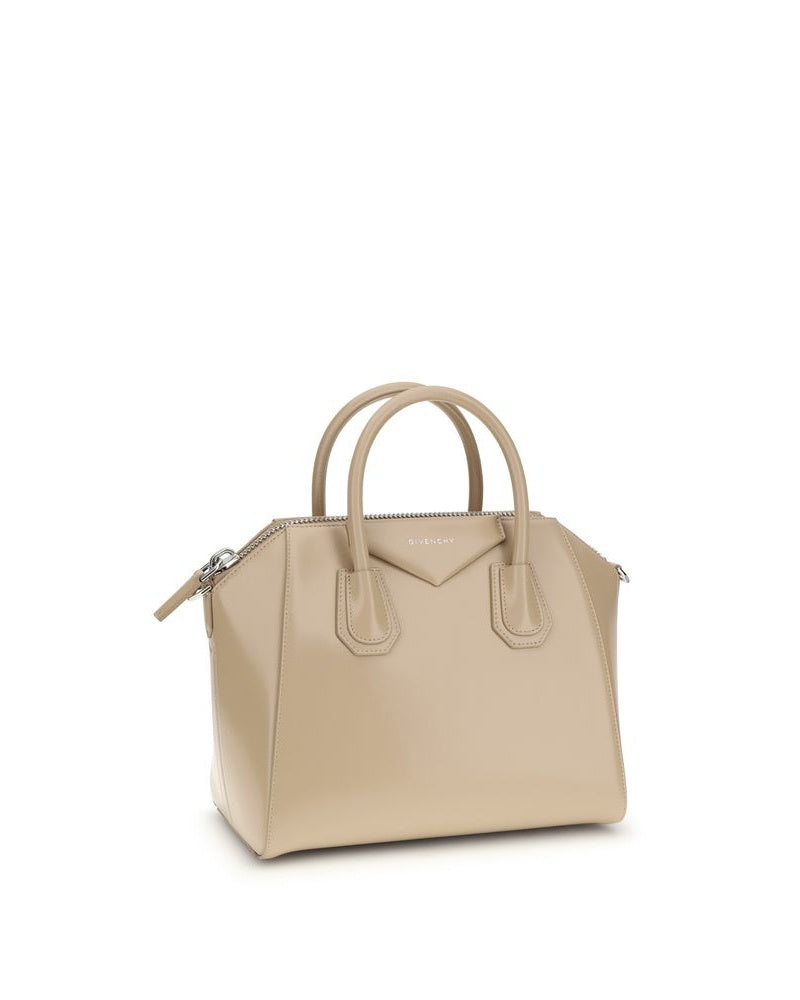 Givenchy Beige Calf Leather Bos Taurus Shoulder Bag Glam Steals