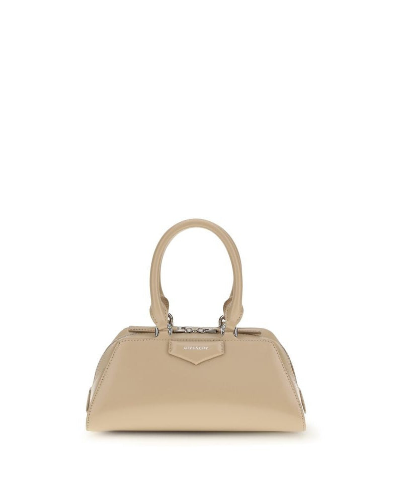 Givenchy Beige Calf Leather Bos Taurus Shoulder Bag Glam Steals