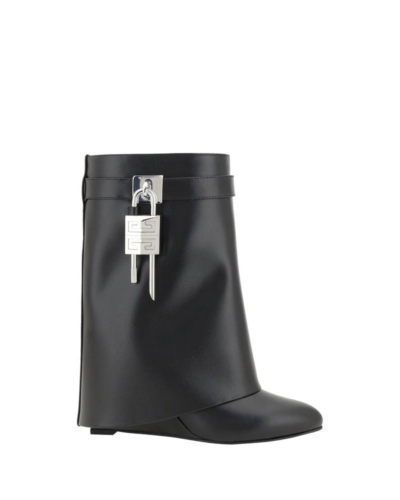 Givenchy Black Calf Leather Bos Taurus Ankle Boots Glam Steals