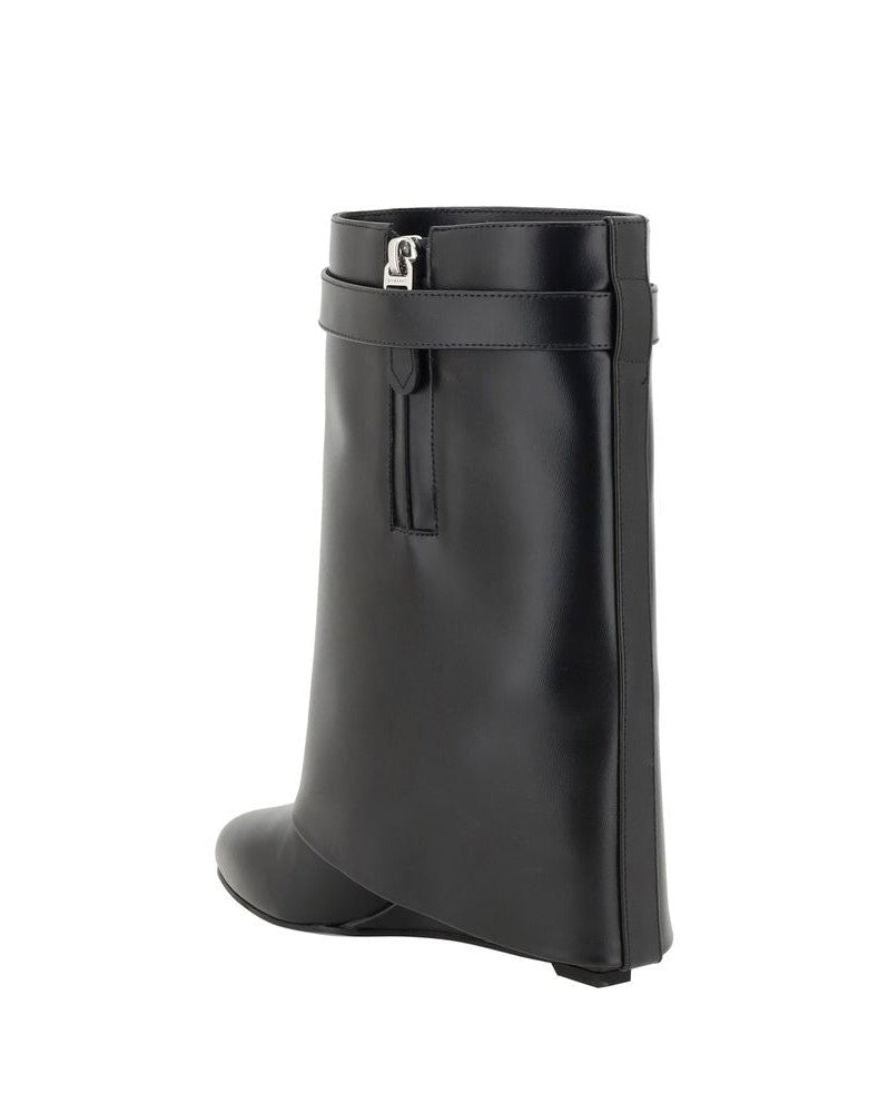 Givenchy Black Calf Leather Bos Taurus Ankle Boots Glam Steals
