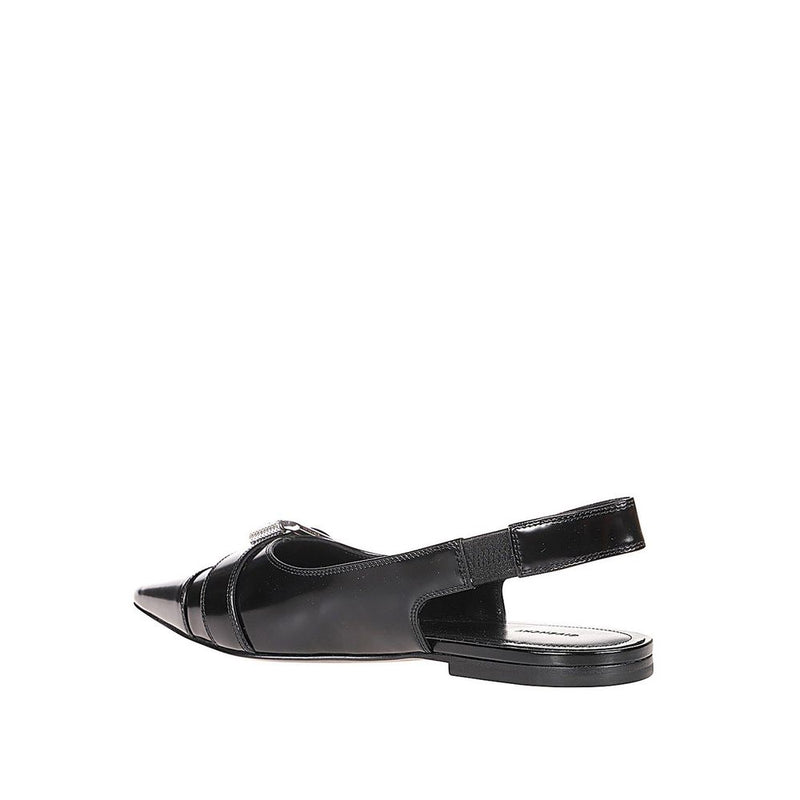 Givenchy Black Calfskin Ballet Flats Glam Steals