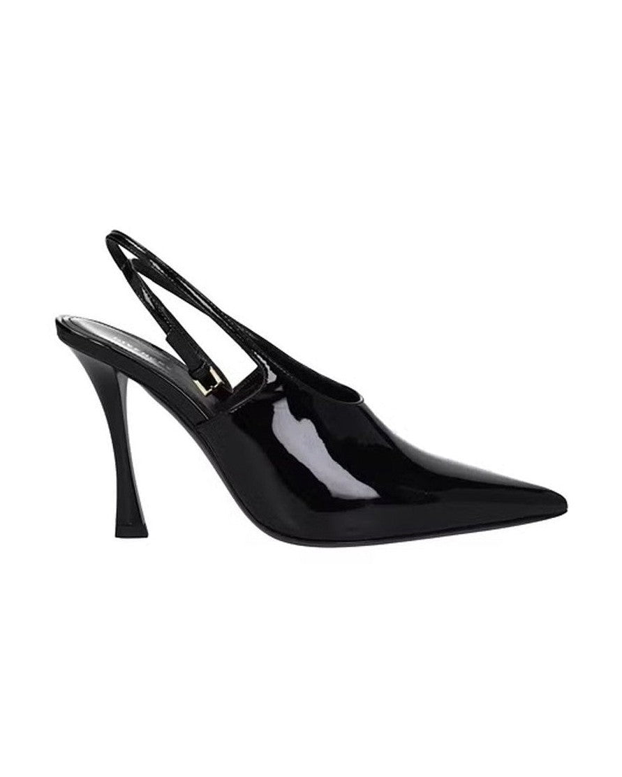 Givenchy Black Calfskin High Heel Pumps 