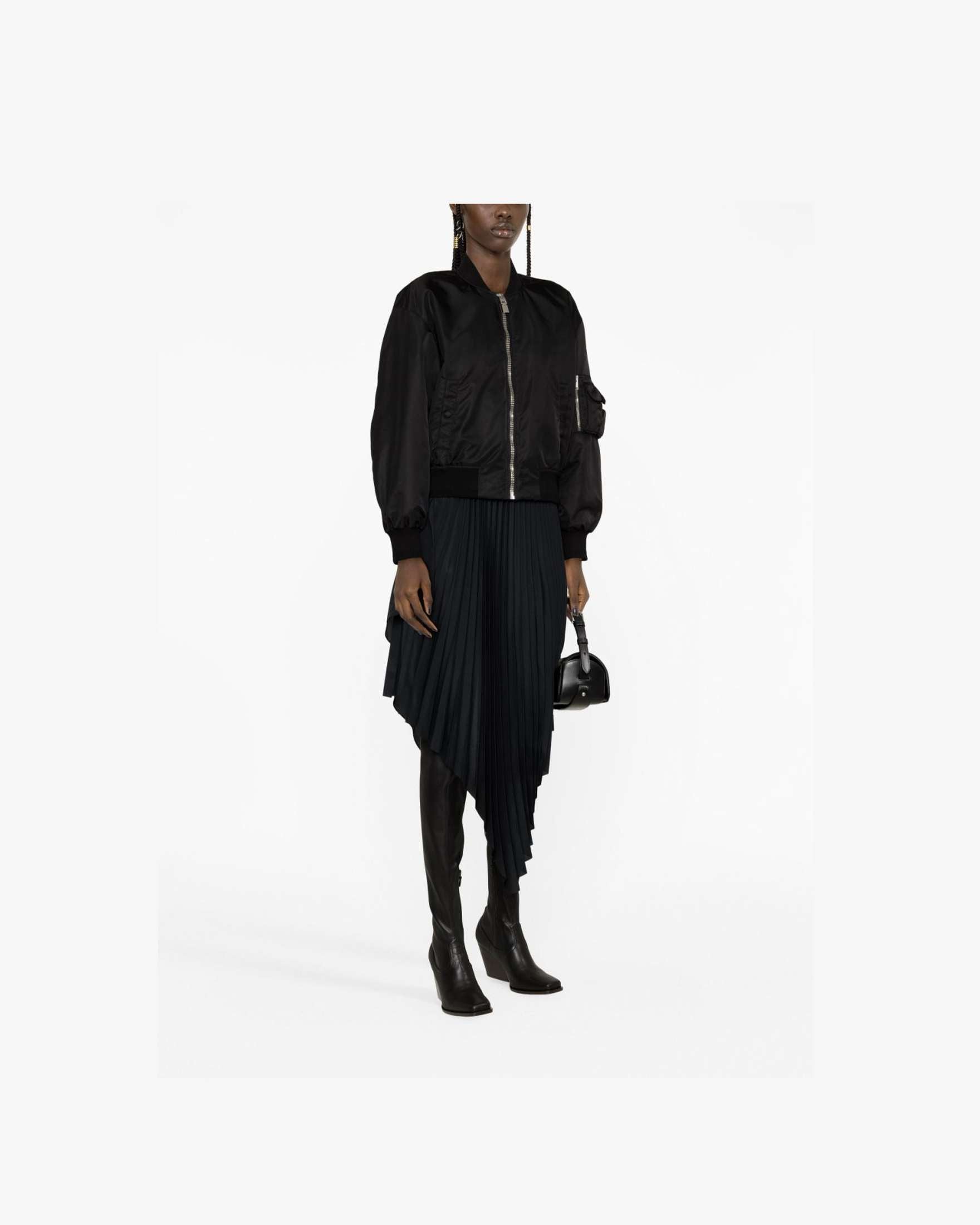Givenchy Black Coat Glam Steals