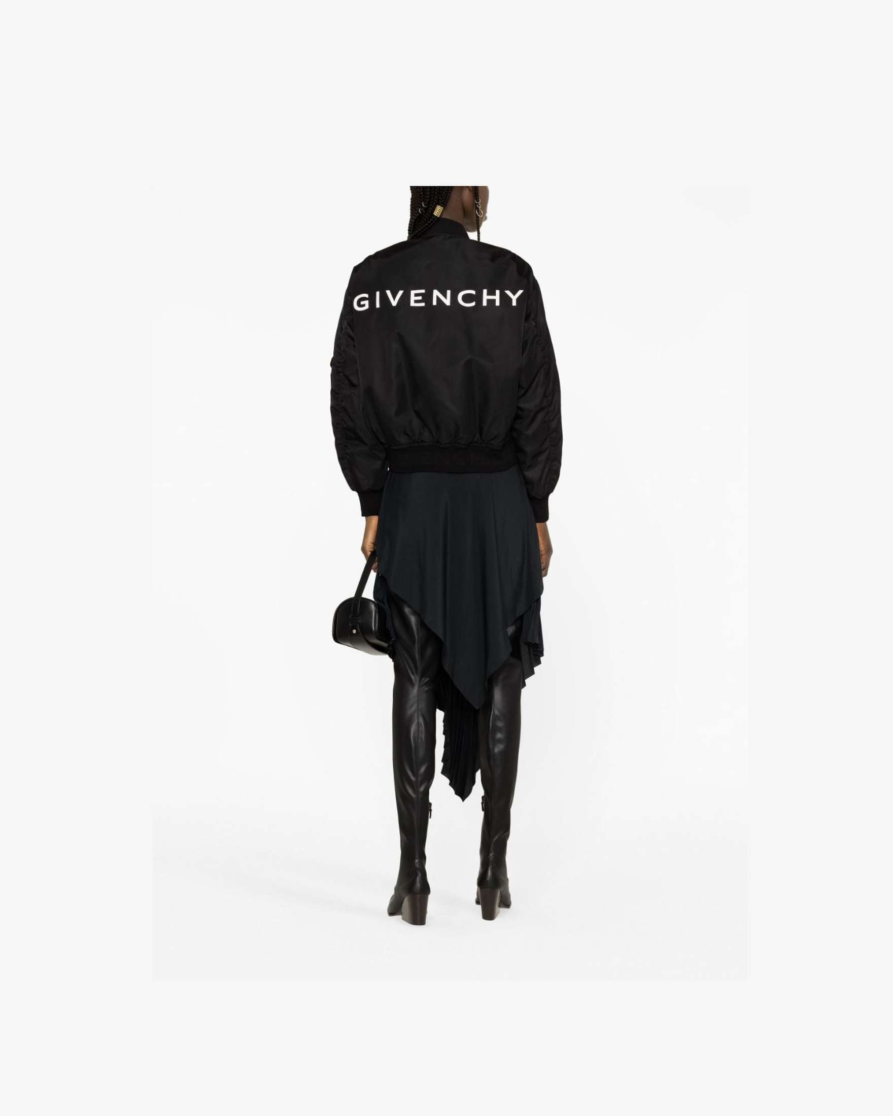 Givenchy Black Coat Glam Steals