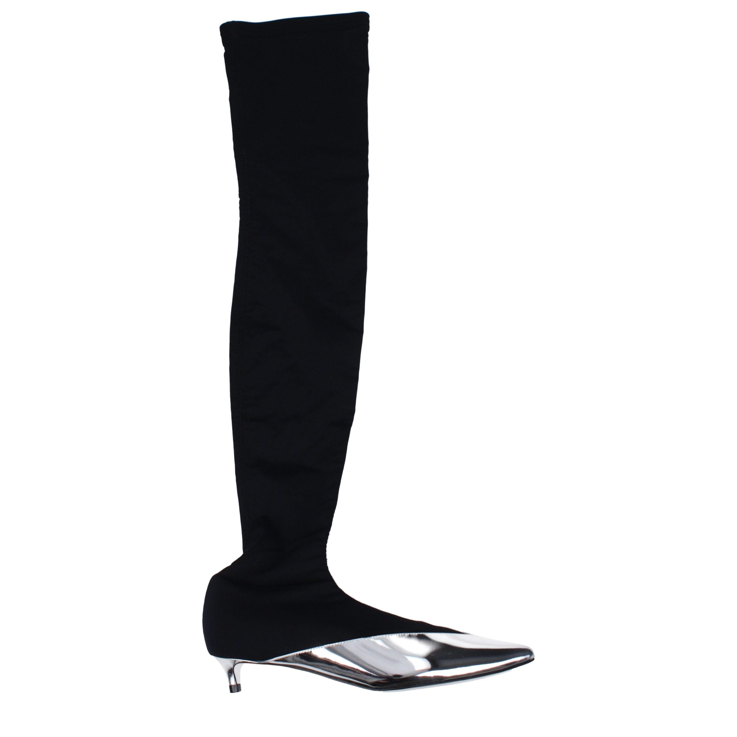 Givenchy Black Fabric Over The Knee Glam Steals