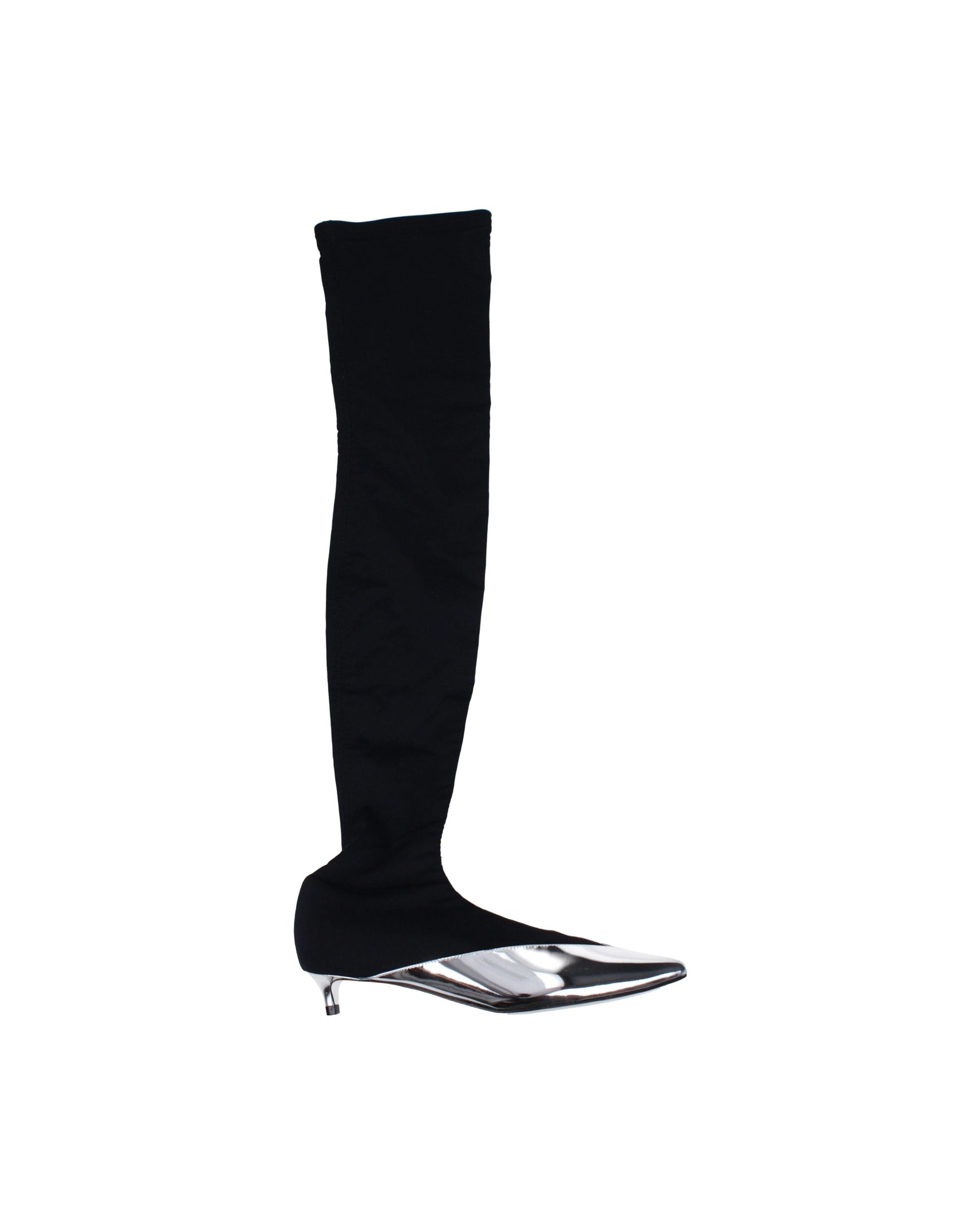 Givenchy Black Fabric Over The Knee Glam Steals