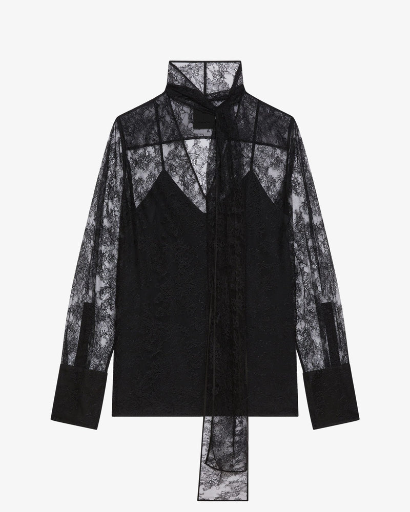 Givenchy Black Fibres Blouse Glam Steals