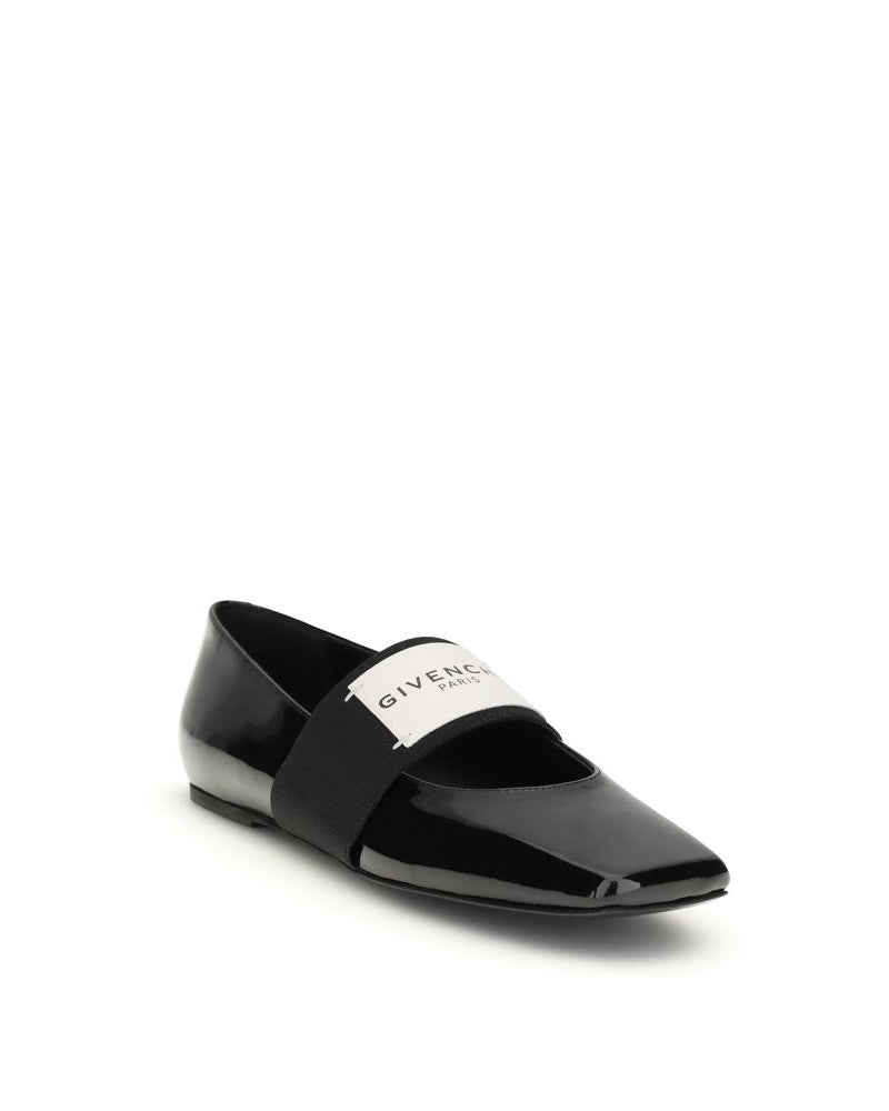 Givenchy Black Leather Ballet Flats Glam Steals