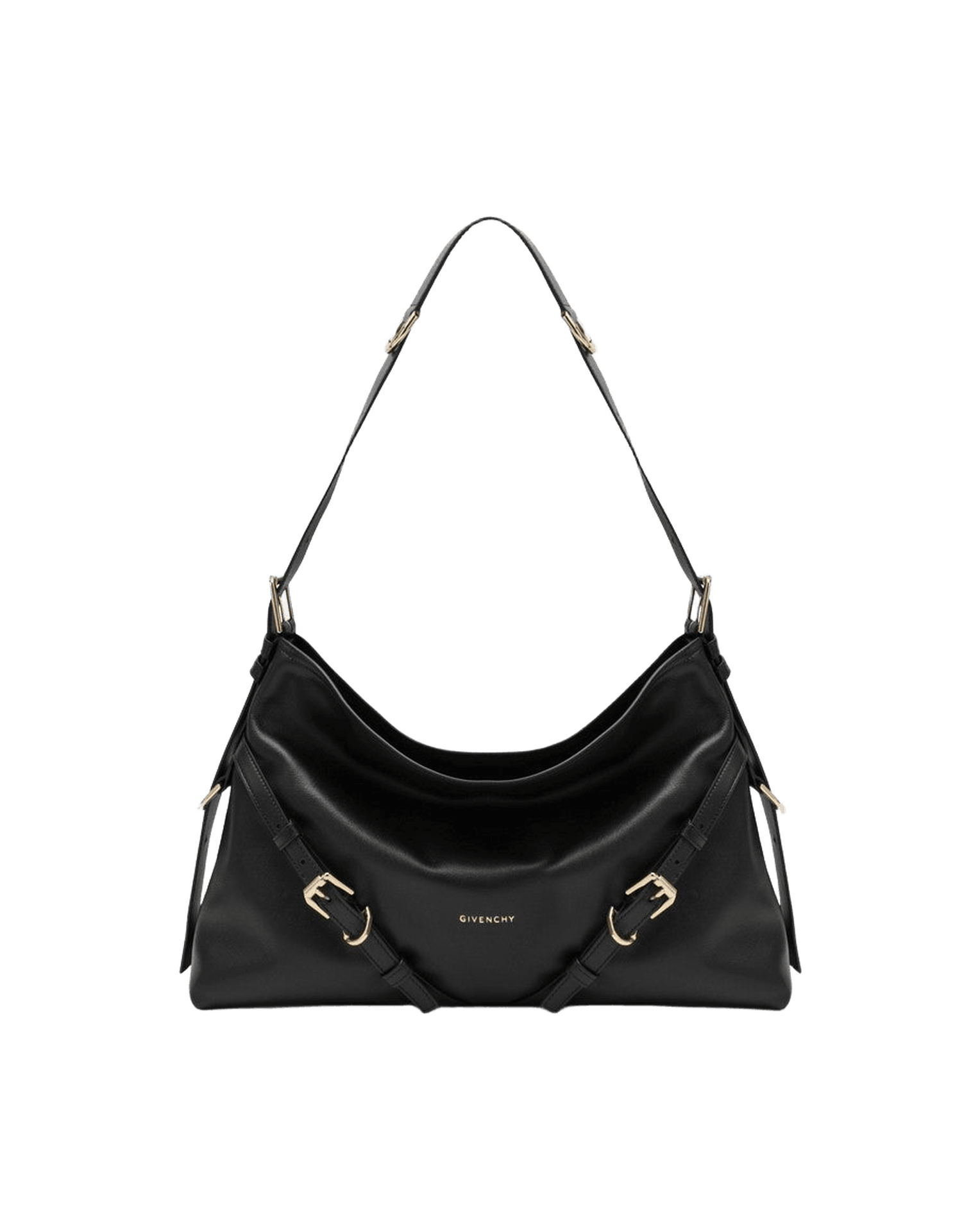 Givenchy Black Leather Voyou Medium Bag Glam Steals