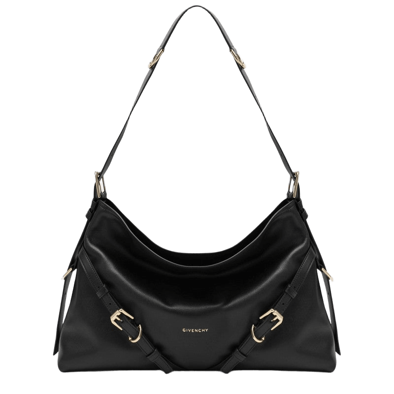 Givenchy Black Leather Voyou Medium Bag Glam Steals