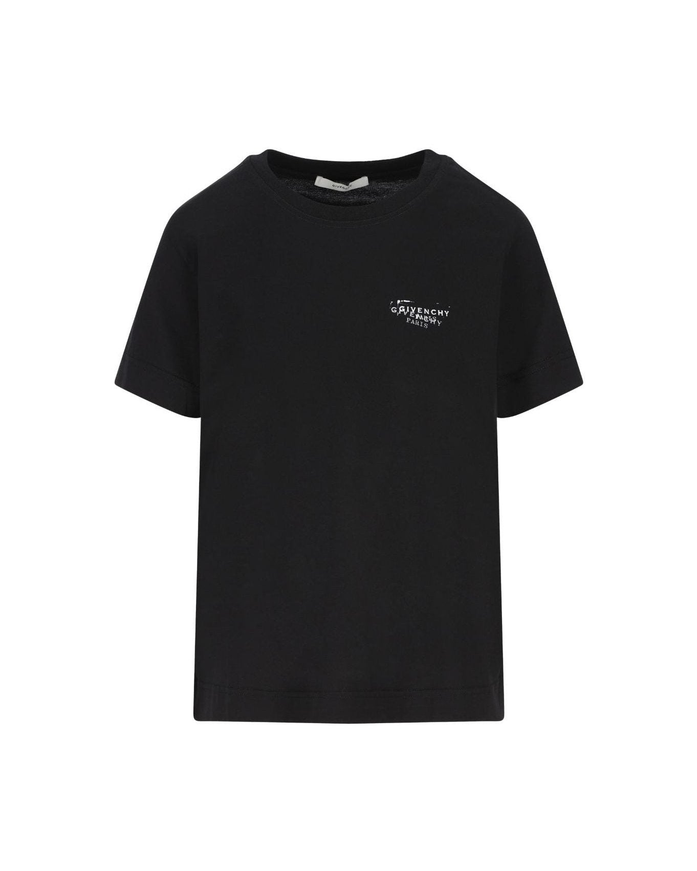 Givenchy Black Polo T-Shirt T-Shirts