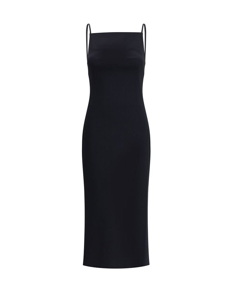 Givenchy Black Viscose Casual Dress Glam Steals