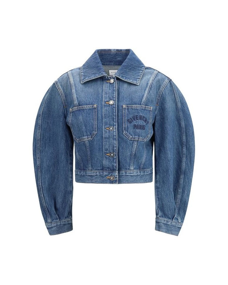 Givenchy Blue Cotton Denim Jacket Glam Steals