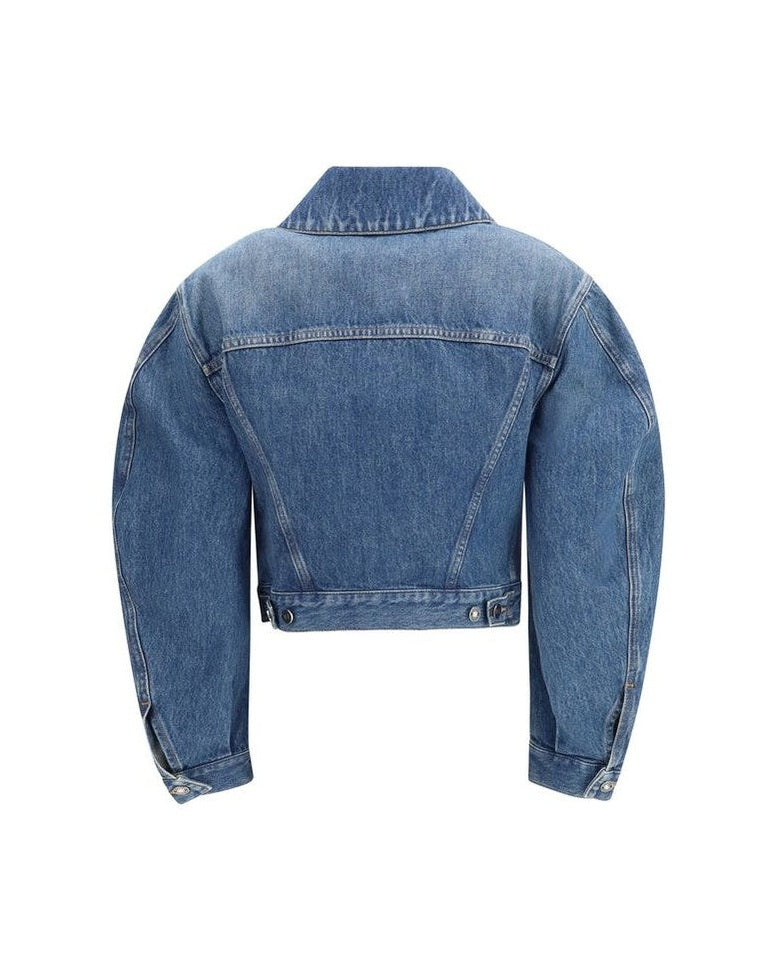 Givenchy Blue Cotton Denim Jacket Glam Steals