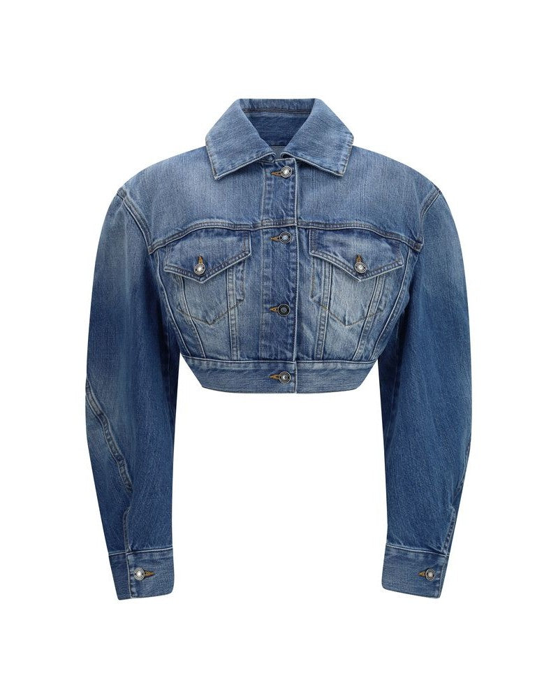 Givenchy Blue Cotton Denim Jacket Glam Steals