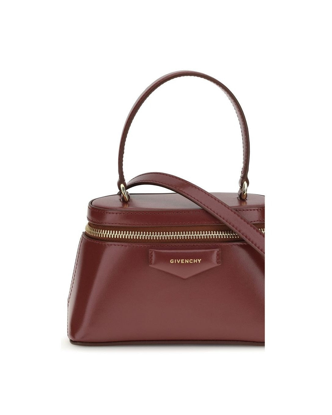 Givenchy Burgundy Calf Leather Bos Taurus Handbag Glam Steals
