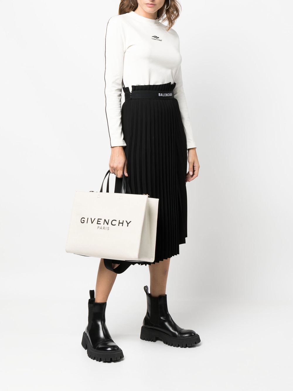 Givenchy Canvas Medium G Tote Bag Glam Steals