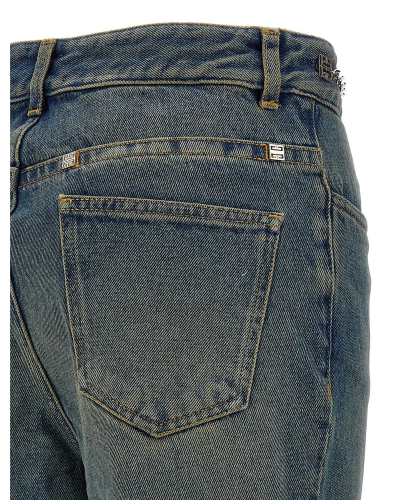 Givenchy Chain Jeans with Logo Glam Steals