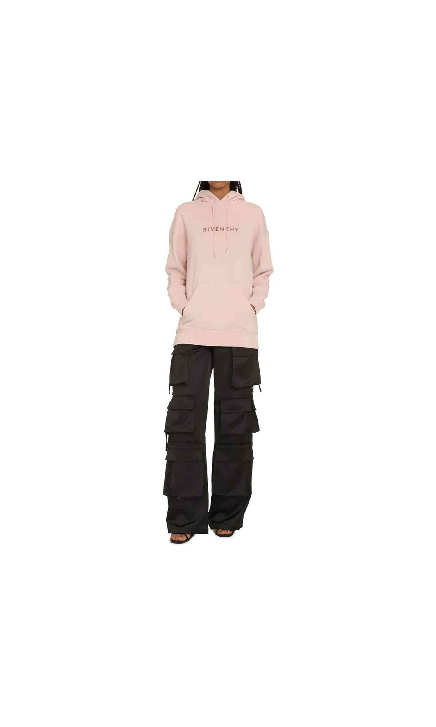 Givenchy Cotton Hooded Sweat-Shirt Glam Steals