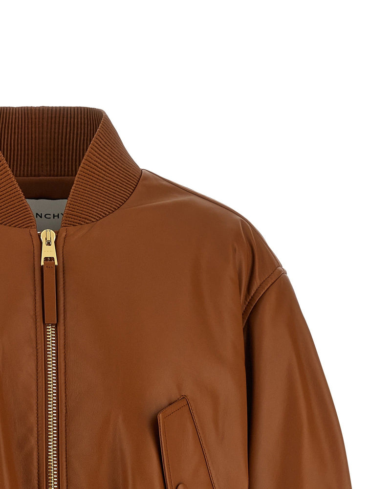 Givenchy Cropped Bomber Jacket Glam Steals