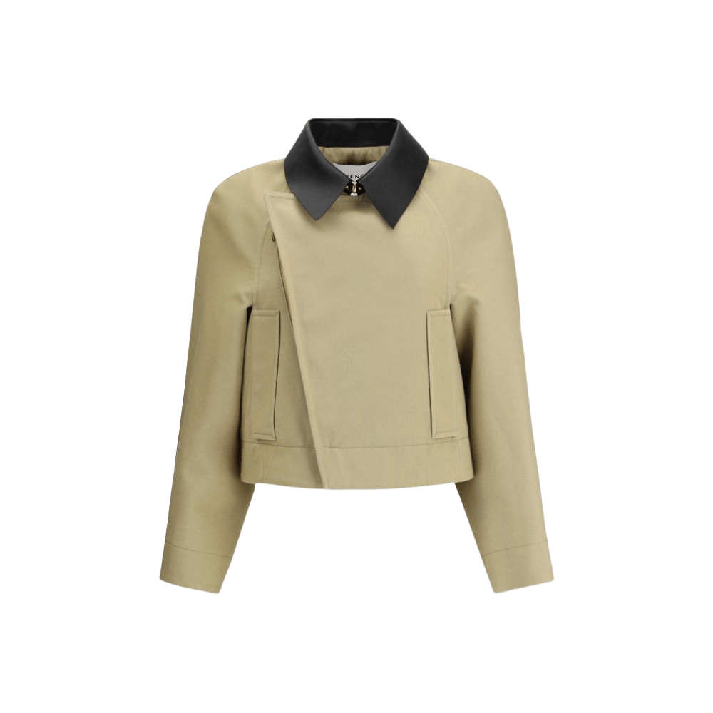 Givenchy Cropped Cotton and Wool Caban Glam Steals