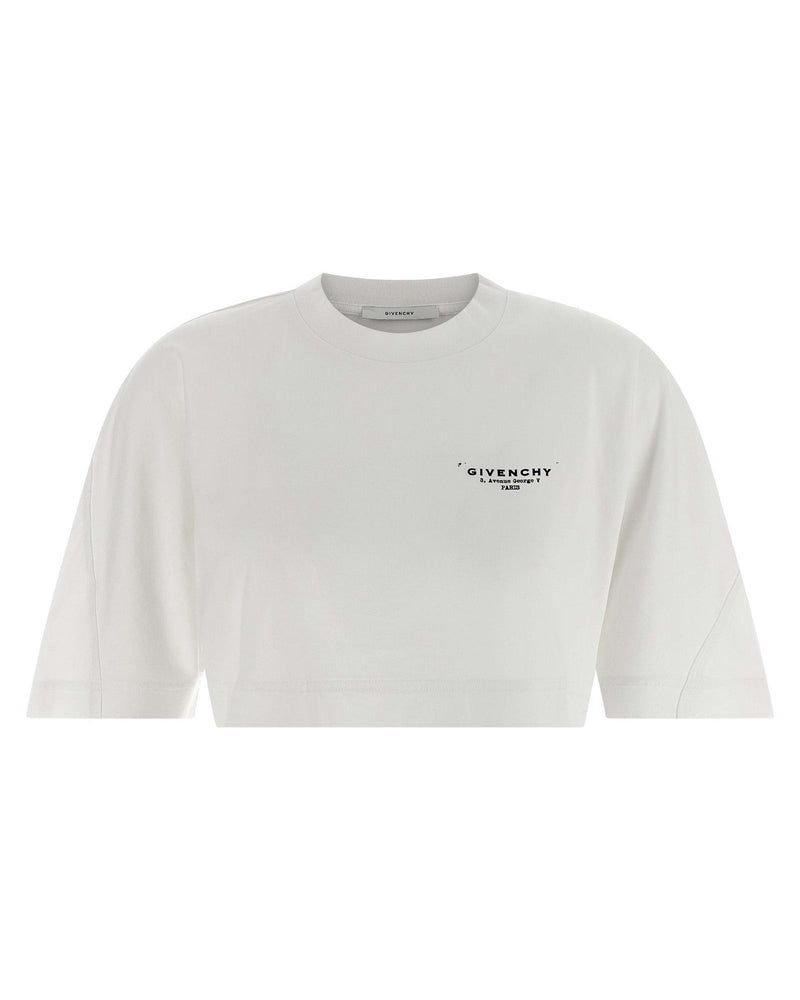 Givenchy Cropped T-shirt Glam Steals