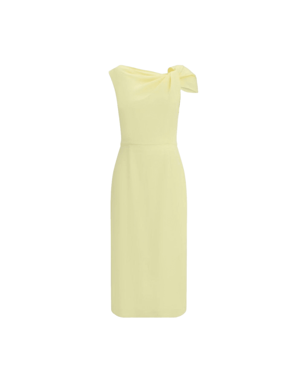 Givenchy Draped Midi Cady Dress