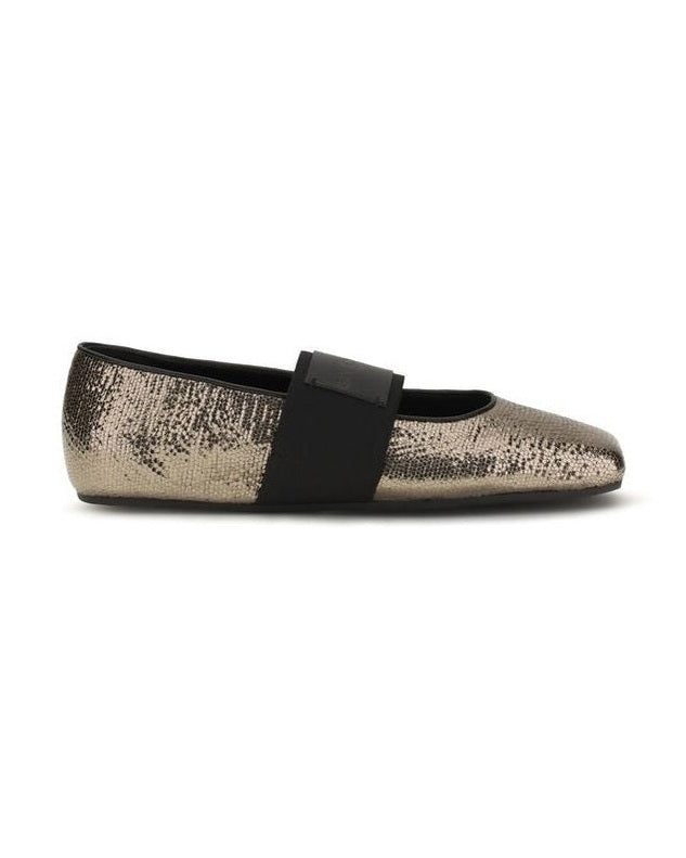 Givenchy Gold  Ballet Flats