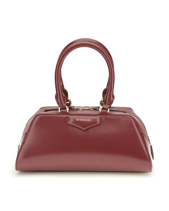 Givenchy Leather Bordeaux Calf Bos Taurus Shoulder Bag Glam Steals