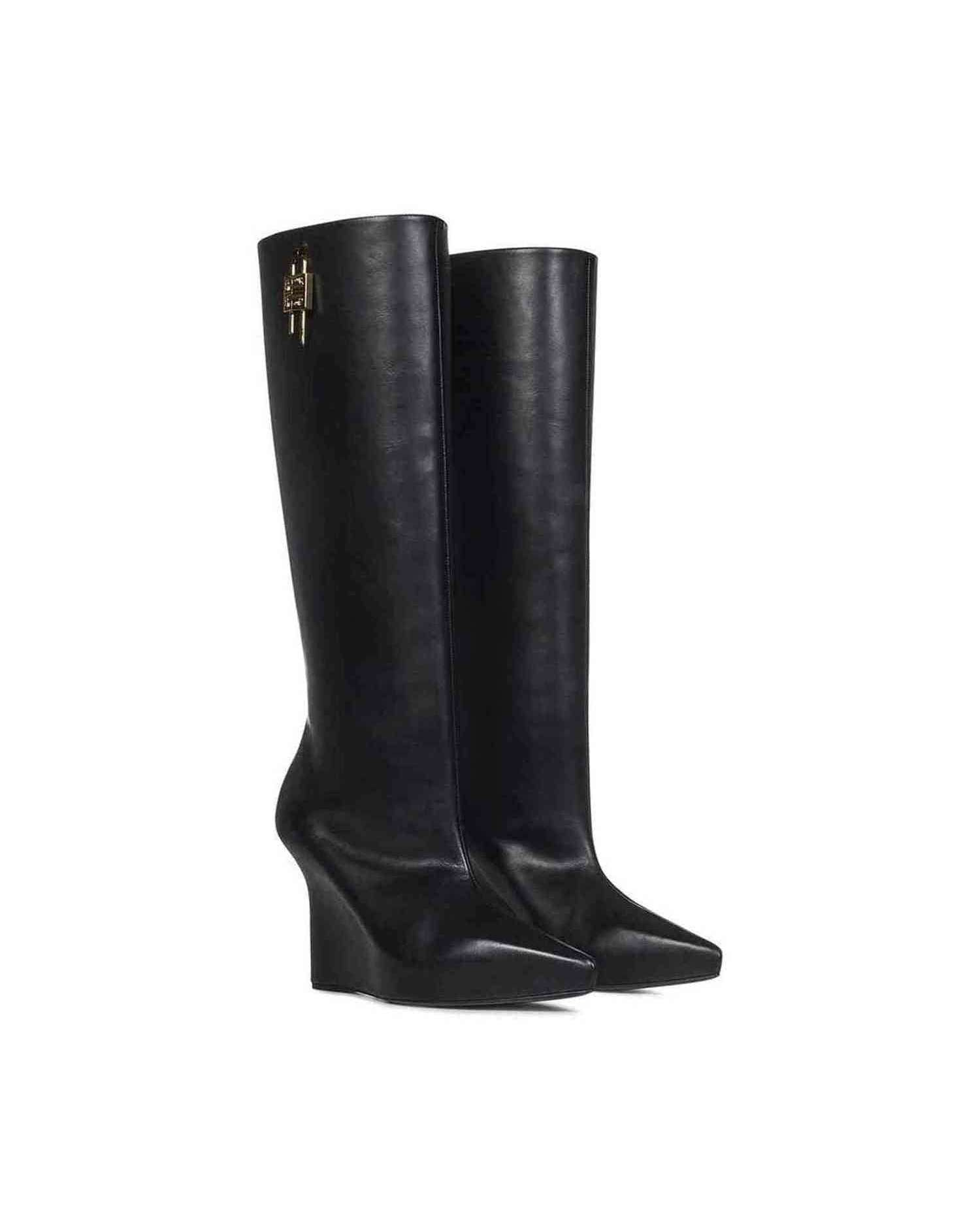 Givenchy Leather G Lock Boots Glam Steals