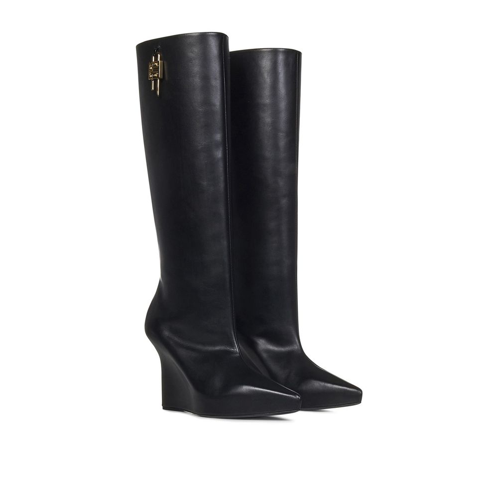 Givenchy Leather G Lock Boots Glam Steals