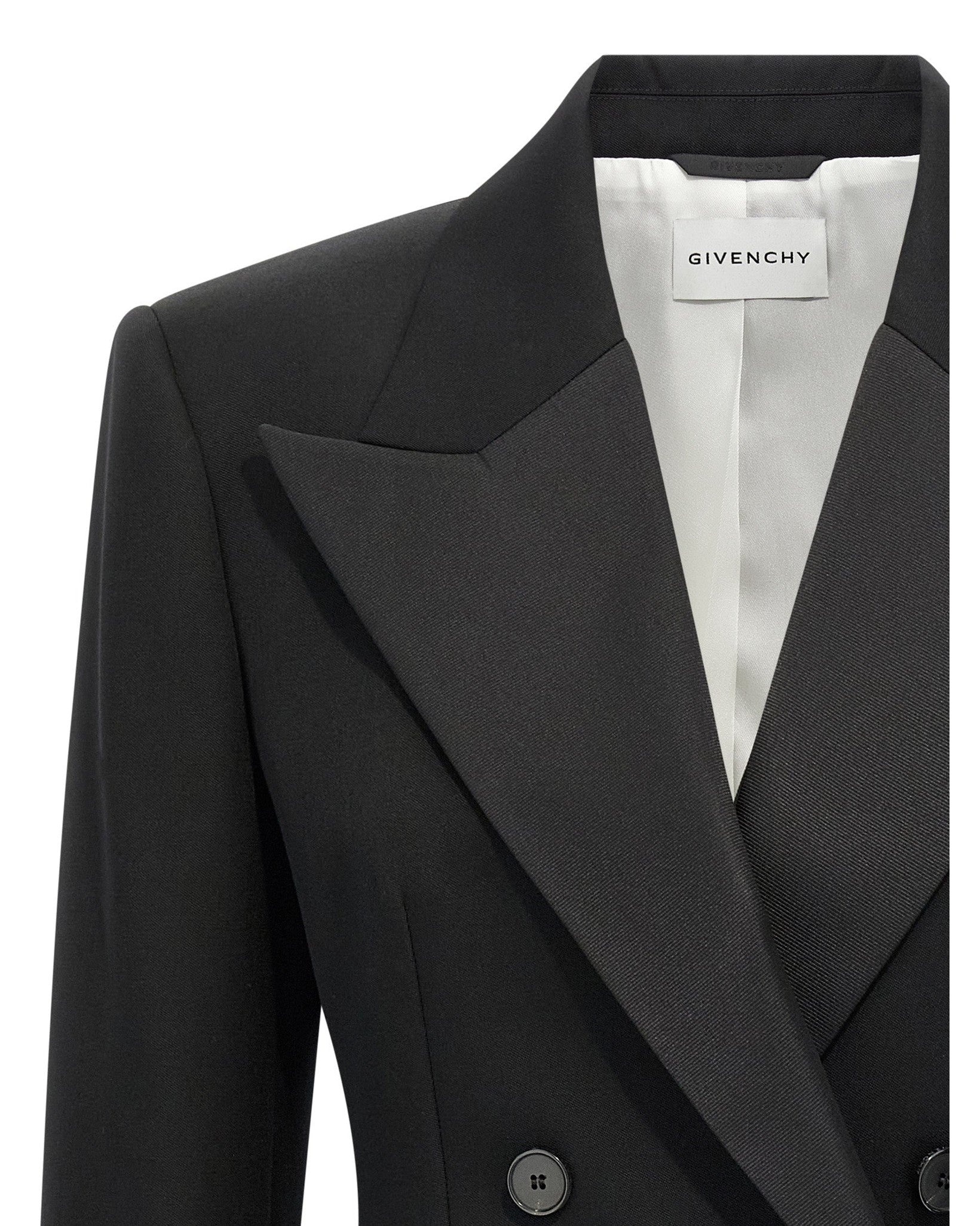 Givenchy Satin Lapel Blazer Glam Steals