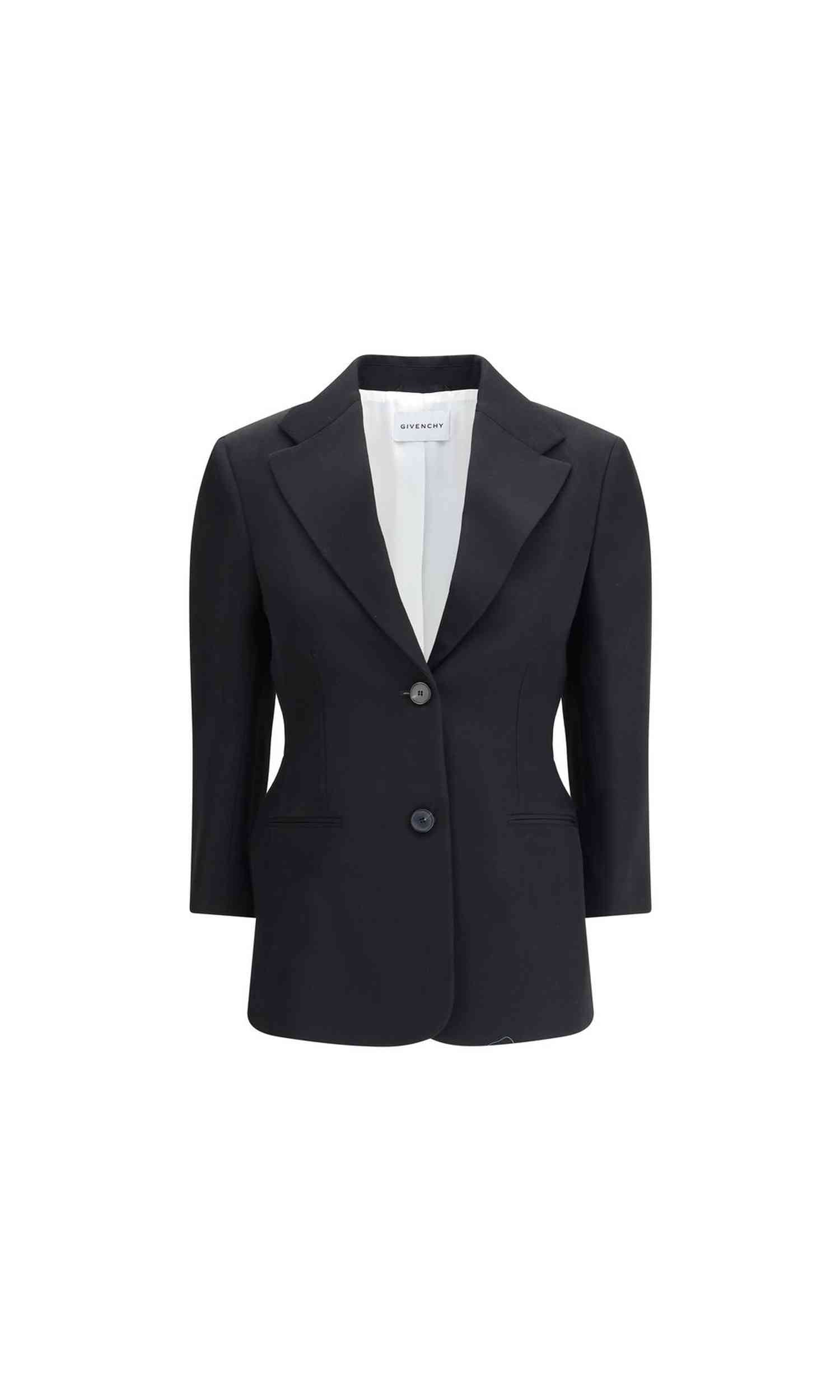 Givenchy Single-Breasted Wool Blazer Glam Steals