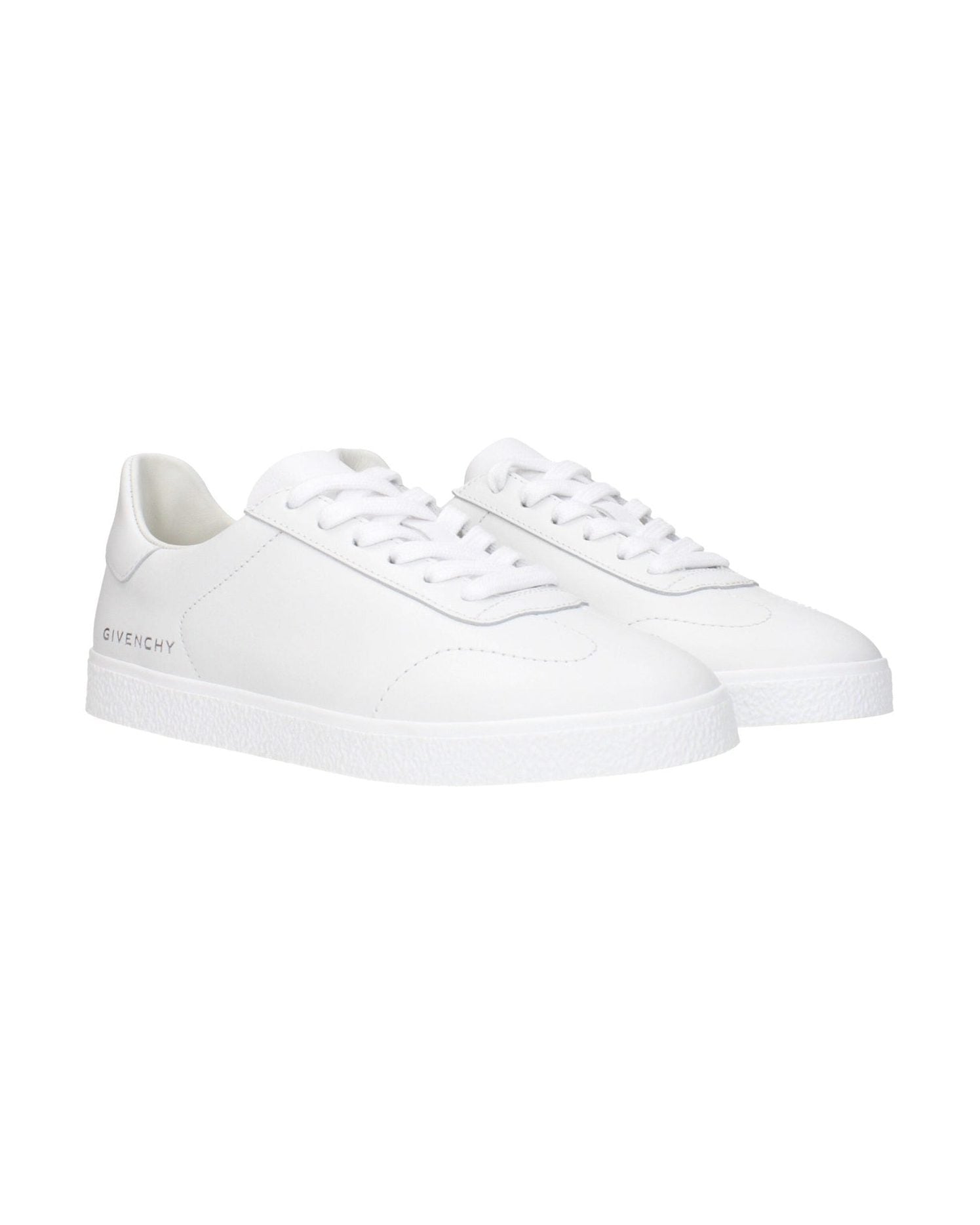 Givenchy White Leather Low Top Glam Steals