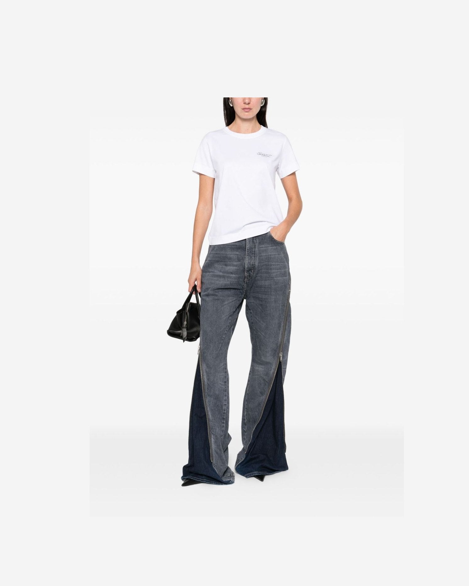 Givenchy White Polo T-shirt Glam Steals