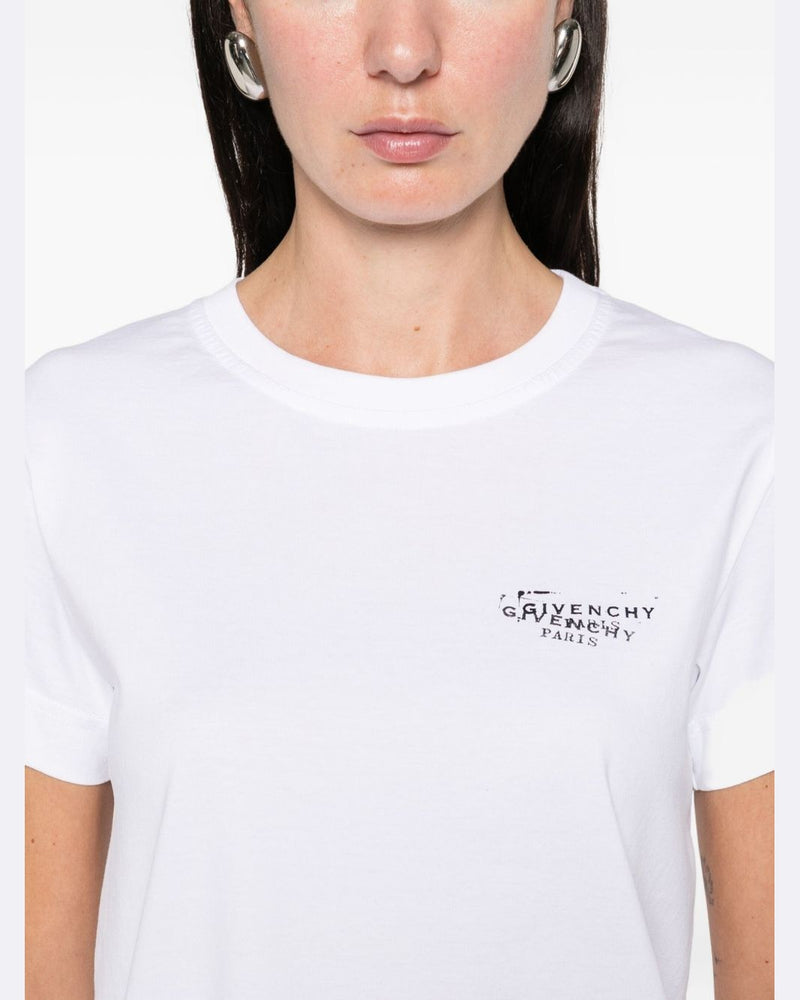 Givenchy White Polo T-shirt Glam Steals