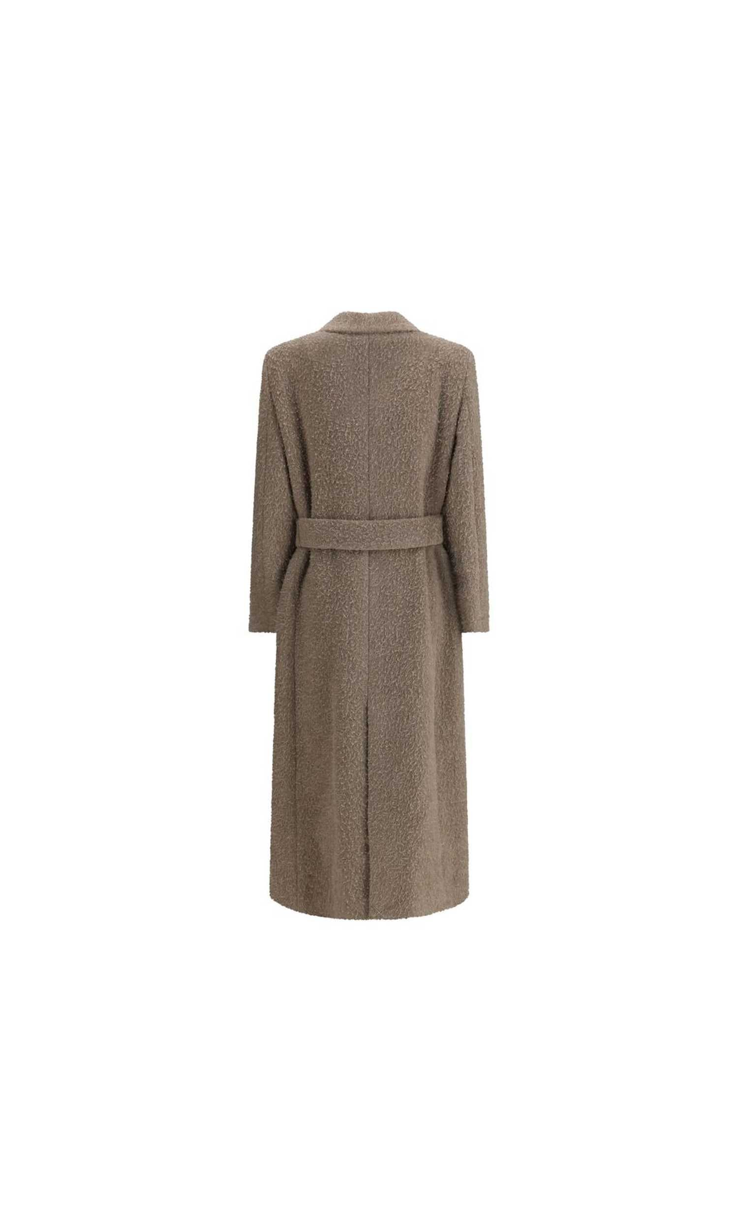 Golden Goose Beige Double Breasted Coat Glam Steals