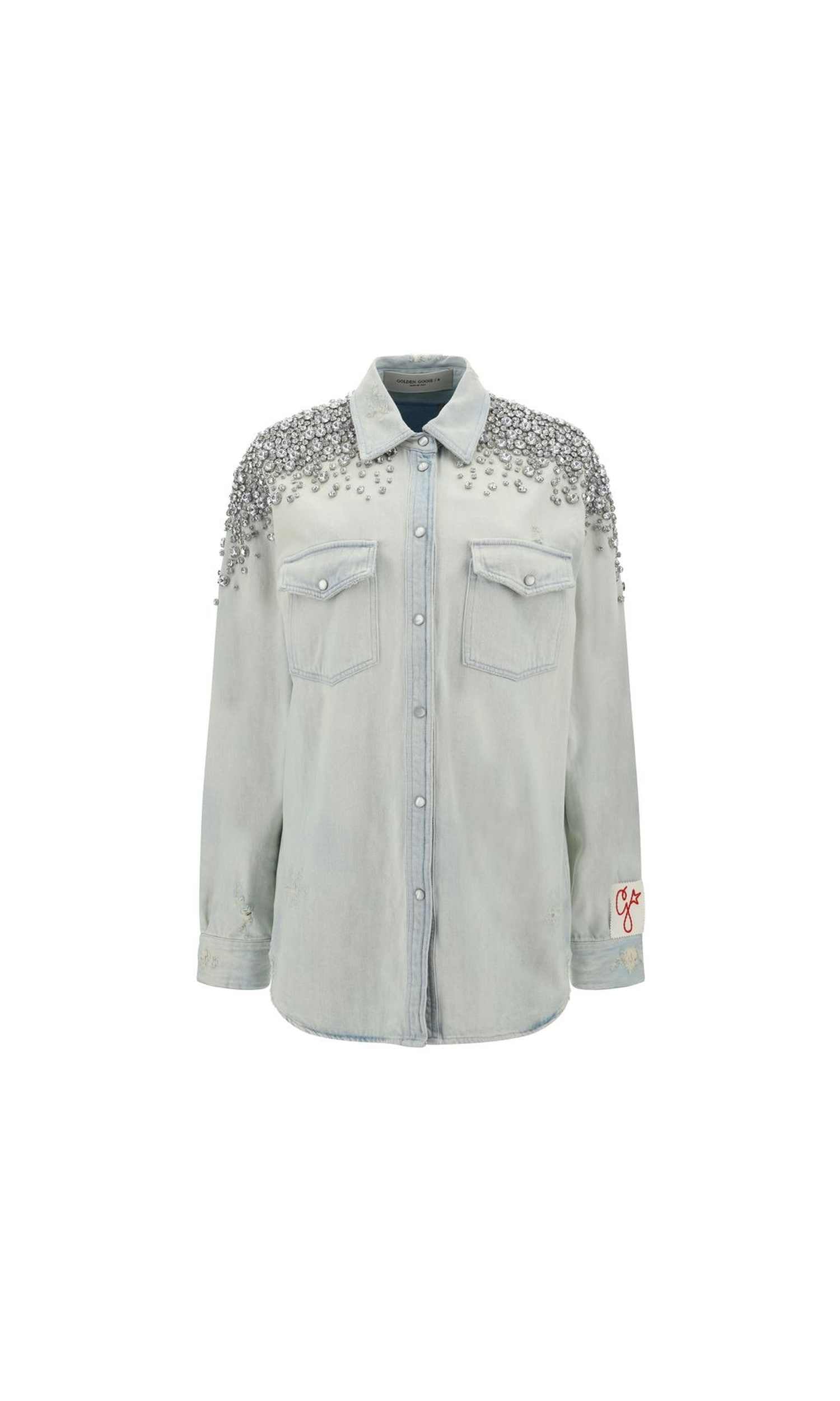 Golden Goose Boyfriend Shirt Glam Steals