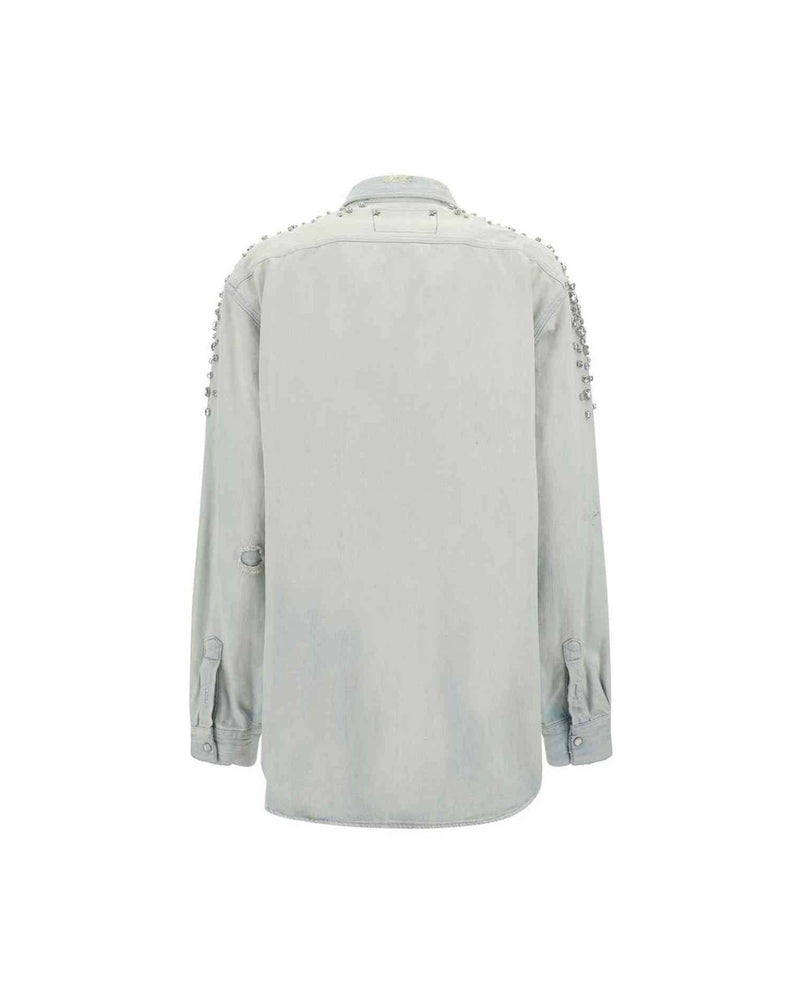 Golden Goose Boyfriend Shirt Glam Steals