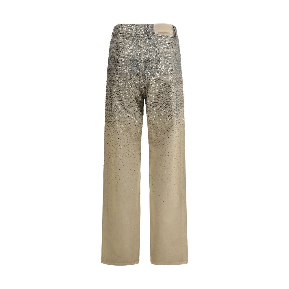 Golden Goose Crystal Straight Jeans Glam Steals